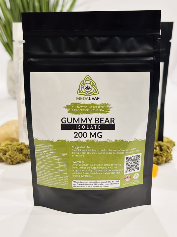 CBD Isolate Gummies - 200mg | Medaleaf Farms