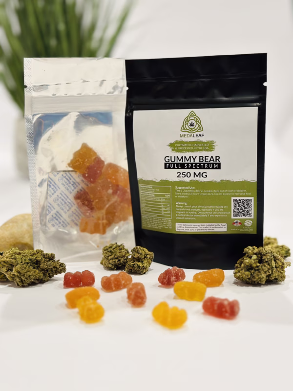 Full Spectrum Gummies - 250mg | Medaleaf Farms