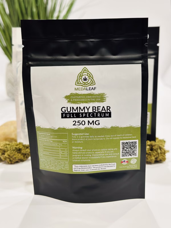 Full Spectrum Gummies - 250mg | Medaleaf Farms