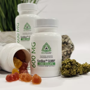 KareBear CBD Isolate Gummies - 600mg | Medaleaf Farms