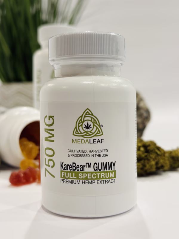 KareBear Full Spectrum Gummies - 750mg | Medaleaf Farms